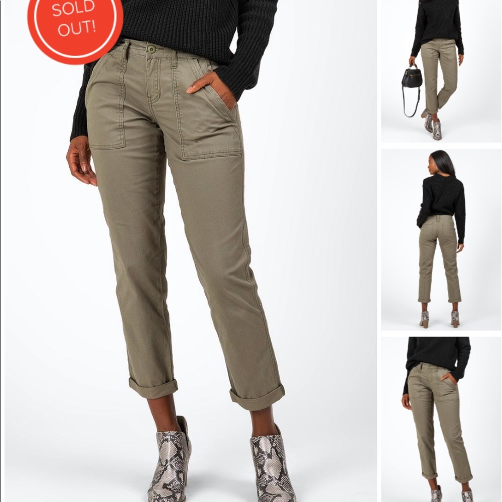 GIONNI ROLLED CARGO PANTS